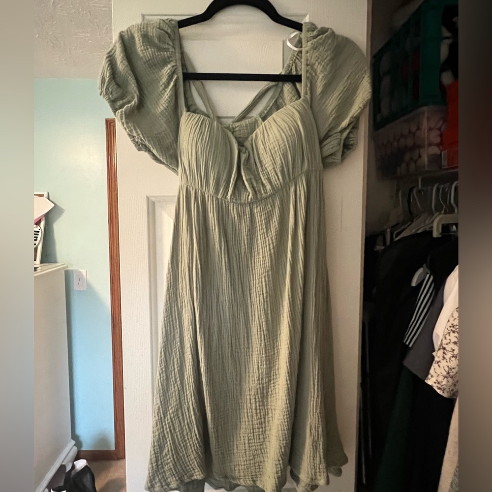 gorgeous sage green princess polly dress